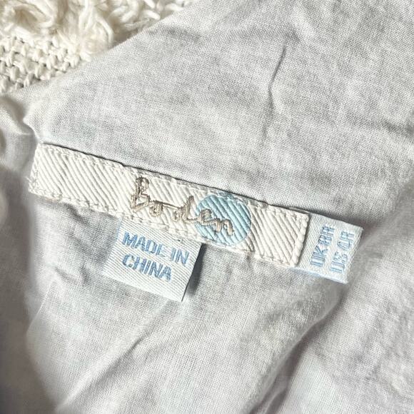 Boden Nancy Dress in Navy Etched Spot size 4R - Picture 4 of 13